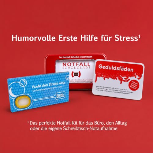 Liebeskummerpillen Set mit Notfallschokolade, Geduldsfäden & Bubble Balsam