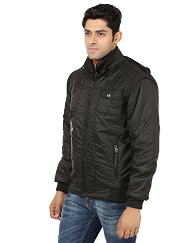 Image of TrapNation Men's Solid Regular Jacket Jerkin Storm