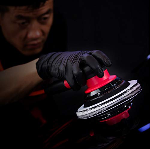 SGCB Ultra Fine DA 5” Microfiber Finishing Disc Pad, Soft Microfiber Wax Removal Pad Hook and Loop Microfiber Polishing Buffing Pad Fit DA Polisher Pneumatic Waxer for Car Paint Waxing Finishing - Image 2