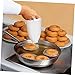 Imagen de ZUNOXAZ 2 piezas Molde para Donas Manual Herramienta DIY para Hornear Rosquillas Caseras Fácil Uso
