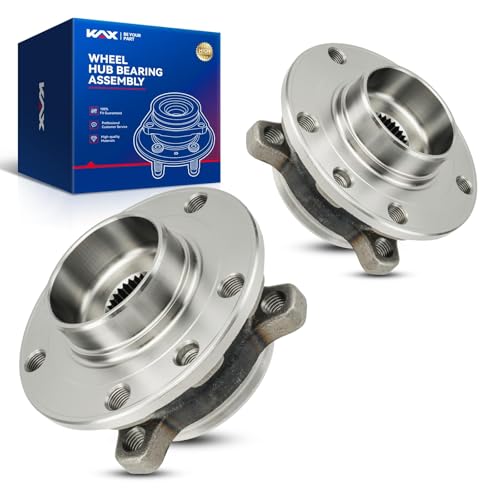 KAX 513349 Pair Front Wheel Bearing Compatible with Jeep Cherokee 2014-2023,5 Lugs