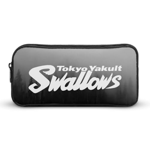 東京ヤクルトスワローズ文具ケース ペンケース 収納グッズ 筆箱 ペンバッグ 筆入れ 多機能 学用品収納 大容量軽量 伸縮性が良く、繰り返し使用可能 傷防止 防汚 掃除が簡単 いろいろな文房具を収納 オフィス小物 コスメバッグとして 男女兼用 携帯便利