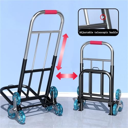 Chariot pliable escalier à domicile avec roues pour le transport