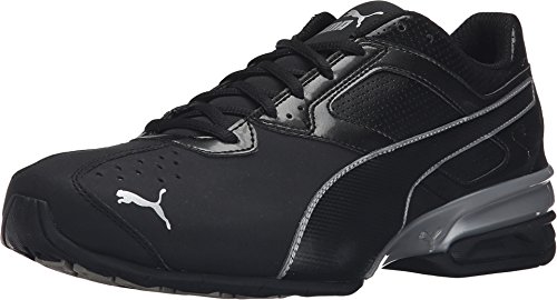 PUMA Tazon 6 FM Black Silver 12 D (M)