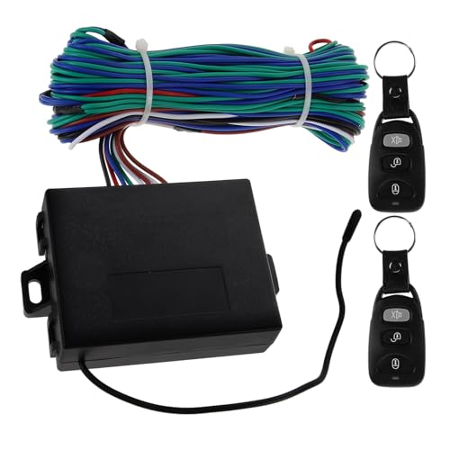 TOGEVAL Car Keyless System Kit with Remote Controllers Central Locking Security for Vehicles Keyless Door Lock Remote Control Advanced Vehicle Safety Technology Installation