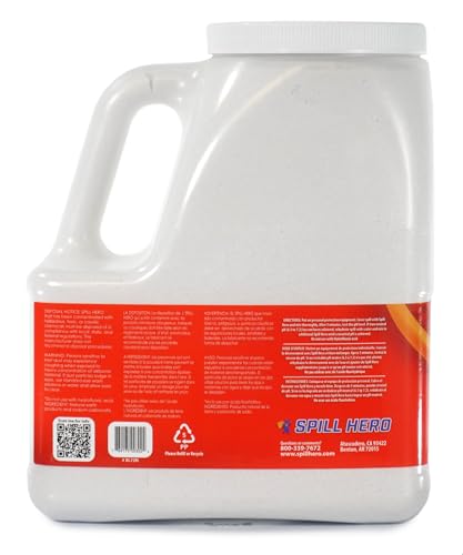 Image of Spill Hero (XSORB) Acid Neutralizing Absorbent, 5.4 qt. Bottle