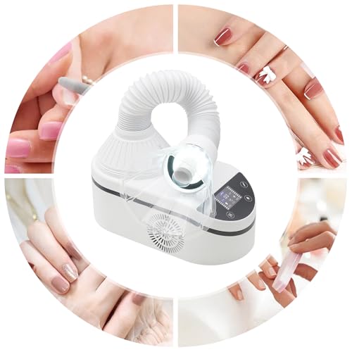 Aspiradora para uñas con ventilación y luz LED miniatura 5