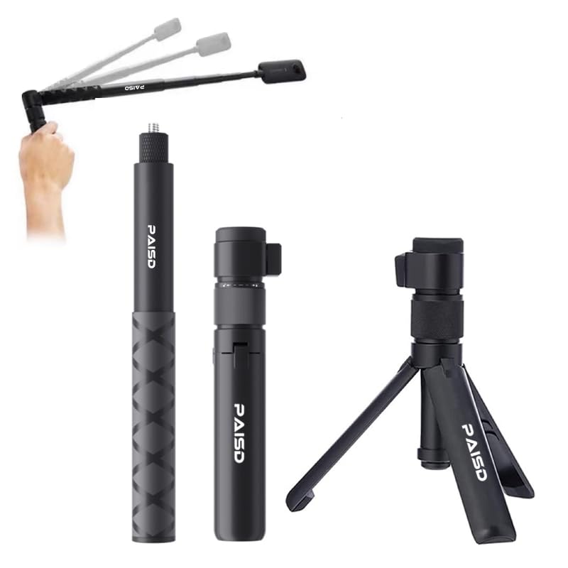 Amazon.com: Insta360 Selfie Stick & Tripod Bundle - Bullet Time 