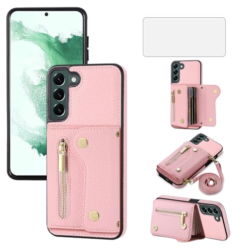 Housse Samsung S22 avec protège-écran pour éviter les rayures et chutes