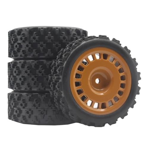 RC���f���A�N�Z�T���[ For Tamiya XV01 XV02 For TT01 TT02 PTG-2 1/10 RC �J�[�A�b�v�O���[�h�p�[�c�S���^�C���z�C�[���^�C�� 70 �~�����[�g�������[�^�C�� 4 ��(GF03T-7005)