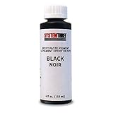 System Three 3201A06 Black Paste Pigment Coating, 4 oz. Jar