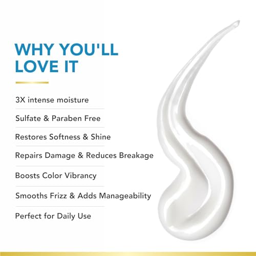 Image of KT Professional 3X Moisture Conditioner Deep Hydration Restores Strength Boosts Shine Prevents Dryness Keratin-Infused Sulphate & Paraben Free 250 ml