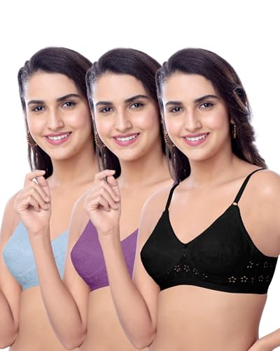 Image of Brida Italia Women's Cotton Minimizer Saree Bra | Full Coverage | Non-Padded, Wire-Free | Comfortable Daily & Ethnic Wear