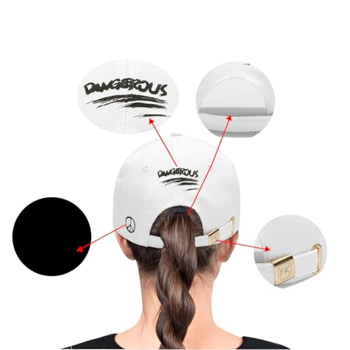 Image of Baseball Cap for Women Men - Adjustable Size Hat | Sun Protection,Colourfast,Moisture Wicking,Ponytail Hole,Wrinkle Free