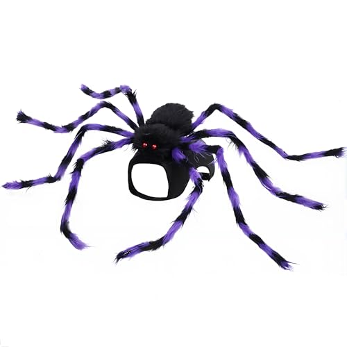 Bogbago Funny Spider Costume Black Purple