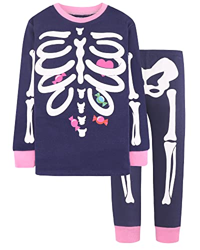 Image of DAUGHTER QUEEN Boys & Girls 100% Cotton Halloween & Christmas PJS 18M-12Y