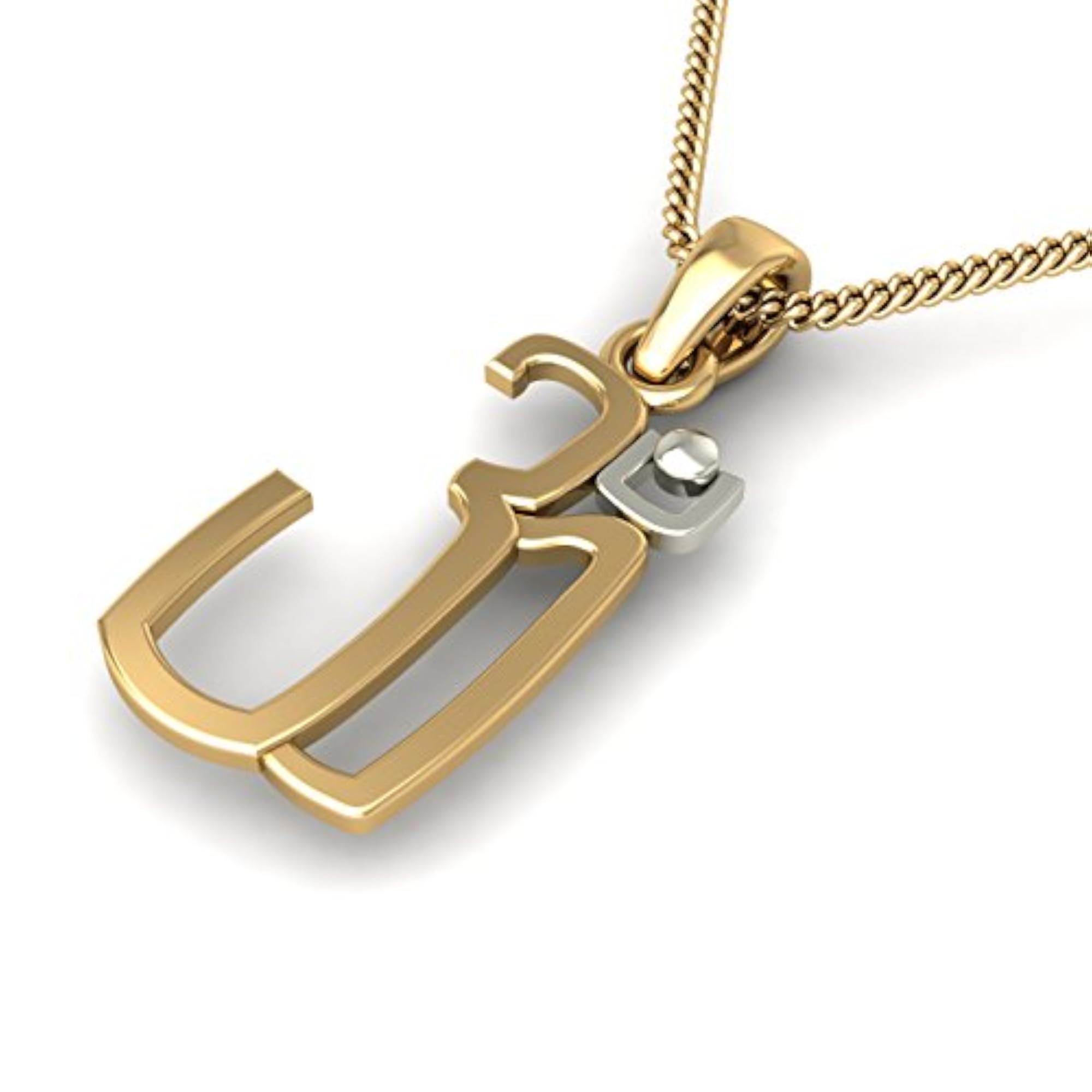Women's 14KT Yellow Gold Pendant, Timeless Design