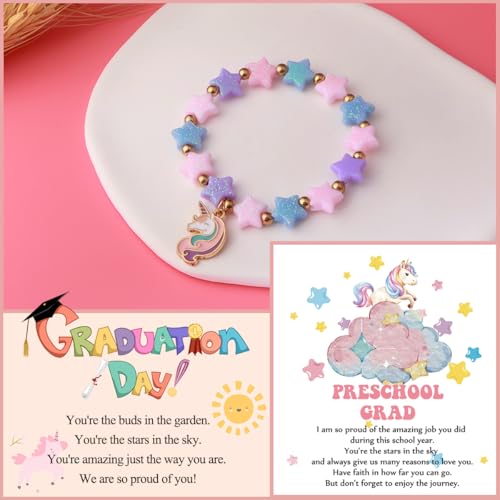 Graduation Bracelets, Preschool Kindergarten Graduation Gifts for Her Him2