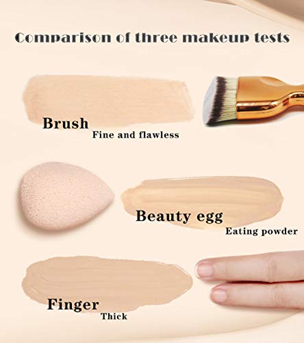 image for OUO Kabuki Foundation Brush, Flat Top Powder Makeup Brush, Premium Qua