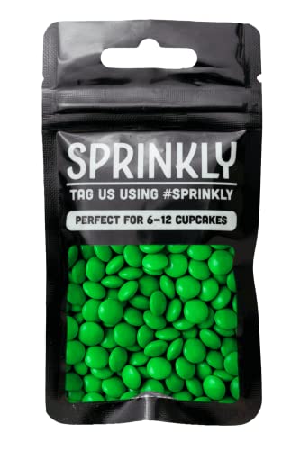 SPRINKLY - Mini Chocolate Beans - Green - 30g