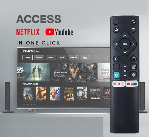 Image of BLACKSHEEP Remote Compatible with Lloyd Smart LED LCD TV with Netflix and YouTube Function (Without Voice). Models 32HS410D, 32HS301C, 43UX900D Please Match with Your existing tv Remote