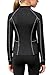 Zaldita Kids Girls Equestrian Riding Zipper Shirt Jacket Riding Horse Thumb Holes Zip-up Athletic Sweatshirt Black 4 Years