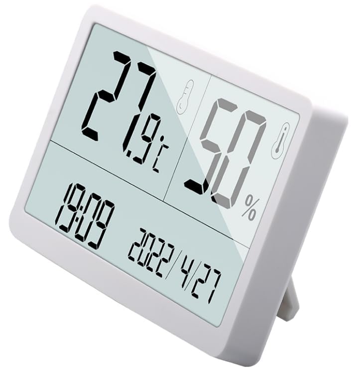 GM1371 Temperature and Humidity Meter Hygrothermogr with Large Screen Display (Bracket Type)