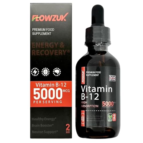 Flowzuk Vitamin B12 Liquid Drops 5000mcg