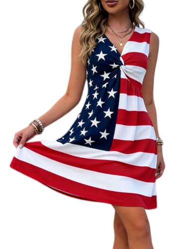 Image of Summer Dresses Women Boho Floral Sundress Casual Country Concert Tank Dress