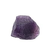 Erliway 3,2–5,1 cm große violette Fluorit-Rohkristalle, natürlicher, rauer Fluoritkristall, Heilkristalle, Steine zum Trommeln, Cabbing, Brunnensteine, Dekoration, Polieren, Wicca und Reiki