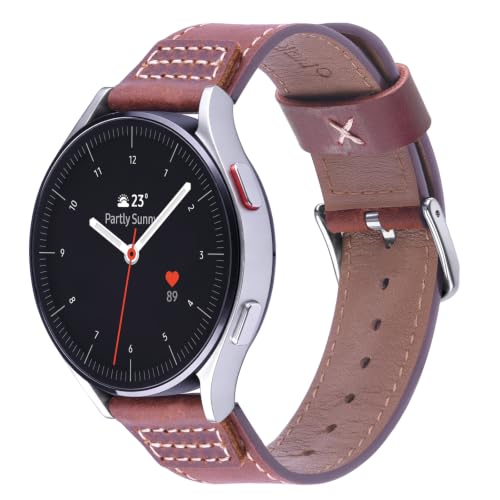 Image of Wristitani Leather Strap for Samsung Galaxy Watch Ultra /9 /8 /7 /6 /5 /4