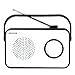 Aiwa Radio Sobremesa R-190BW Color Blanco y Negro