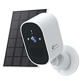 XVIM 1080P Solar Camera Outdoor Wireless, 2.4GHz...