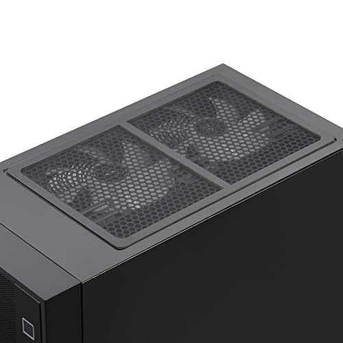 Image of Silverstone Technology FF145 Ultra-fine 140mm x 2 Magnetic Fan Filter, SST-FF145B