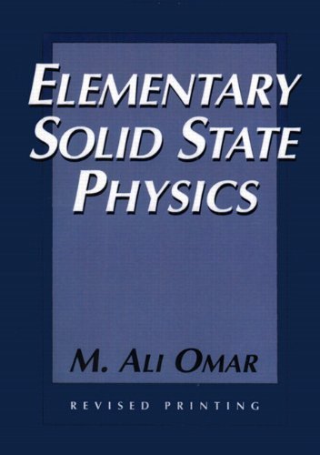 Elementary Solid State Physics: Principles and Applications [Paperback ...