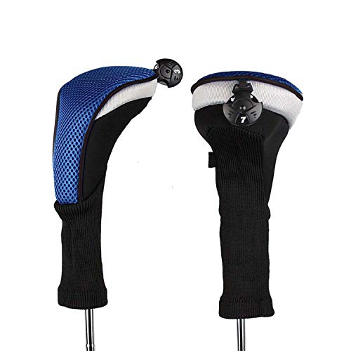 image for Amy Sport Golf Club Head Covers for Woods and Driver Hybrids Fairway V