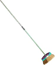 Vassoura para Porcelanato com Cabo de Madeira Extensível até 1,70m – Cerdas Macias para Limpeza Delicada