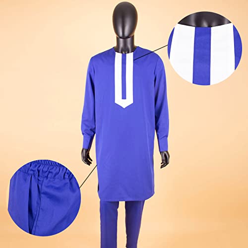 Dashiki Men African Clothing for Men Blouse and Pants Suits for Men Ankara Attire Plus Size Outfits Vintage2