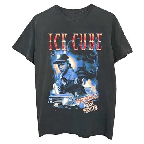 Ice Cube Men's Most Wanted T-Shirt Black | Officially Licensed Merchandise