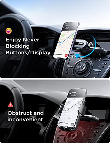 Lisen 2E732 Cd Phone Holder For Car, 2024 Upgraded Adjuatable Cd Slot Phone Mount thumb #3