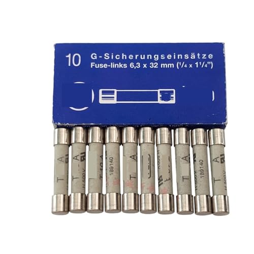 Fusible cylindrique 189140 T250mA H500V cartouche de protection