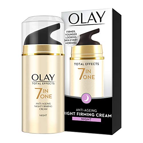 Image of Olay Day Cream Total Effects 7 in 1, Anti-Ageing Moisturiser, 20g And Olay Night Cream Total Effects 7 in 1, Anti-Ageing Moisturiser, 20g