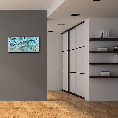 Epic Graffiti ' Tarpon Lagoon' by Jim Roberts, Canvas Wall Art, 40"x20" by Epic Graffiti - Image 8