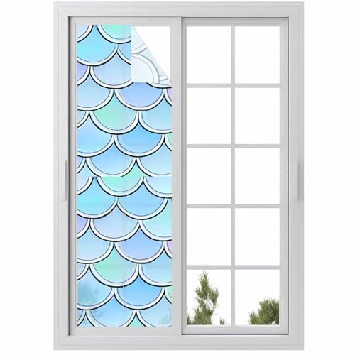 Película decorativa para ventana 17.7 x 78.7 pulgadas miniatura 1