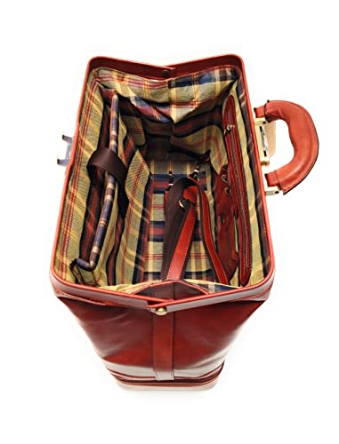 Borsa da Medico in vera pelle artigianale made in