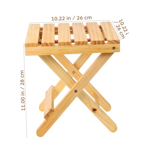 Table pliante en bois portable pieds stables et structure légère