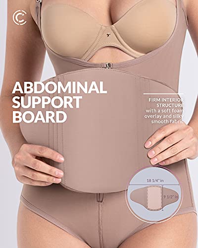 CURVEEZ Post Surgical Abdominal Foam Lipo Board 2-in-1. for Use After Liposuction Tummy Tuck Flattening Abs | Lipo Foam | Fajas Postparto por Fajas Reductoras y Moldeadoras