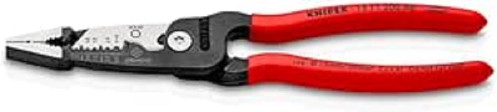 KNIPEX Pinza multifunzione per elettricisti modello metrico, 13 71 200 ME | rivestiti in resina sintetica 200 mm