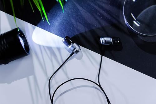 Image of LUDOS Clamor Wired Earbuds in Ear Headphones with Microphone, Earphones with Mic and Volume Control, Memory Foam, Reinforced Cable, Bass Compatible with iPhone, Apple, iPad, Computer, Laptop, PC