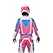 Fox Racing Men's 180 Collect Motocross Dirt Bike Jersey, Blue/Pink, Small